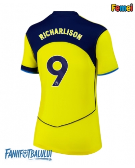 Tottenham Hotspur Richarlison #9 Tricou Fotbal Replică 2025-26 Femei Treilea